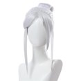 thumbnail image 3 of Peluca de cosplay de Game Valorant Viper Fade Neon JETT, cabello sintético resistente al calor, para fiesta de Halloween, juego de rol y gorro de peluca, 3 of 5