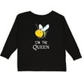 thumbnail image 3 of Inktastic I'm the Queen- cute queen bee Boys or Girls Long Sleeve Toddler T-Shirt, 3 of 5