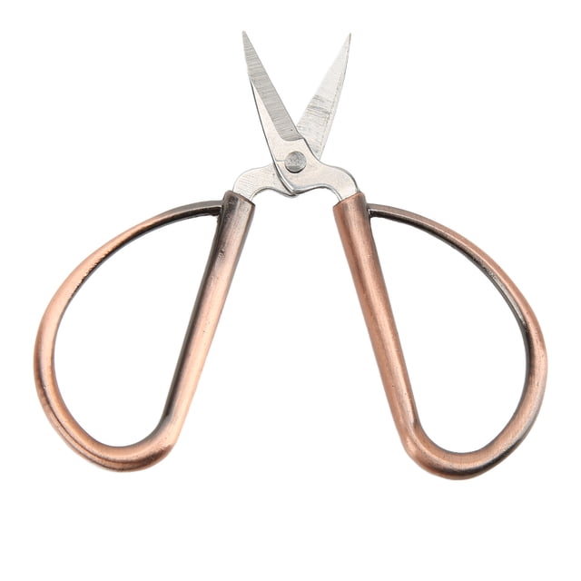 Fabric Scissors, Sturdy Durable Comfortable Handle Embroidery Scissors Wide Application Stainless Steel Exquisite Practical For Office For Home For School