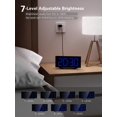 thumbnail image 2 of Reloj despertador digital Roxicosly Loud para dormitorios que duermen mucho, 2 of 7