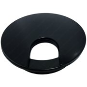 2-3/8 Two-Piece Metal Desk Grommet - Color: Black Epoxy