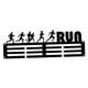thumbnail image 2 of Colgador de medallas para pared, resistente y multifuncional, para corredores de carreras deportivas. Estilo A, 2 of 7