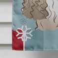 thumbnail image 4 of Carolines Treasures BB1712CHF Winter Holiday Cocker Spaniel Flag Canvas House Size, 4 of 4