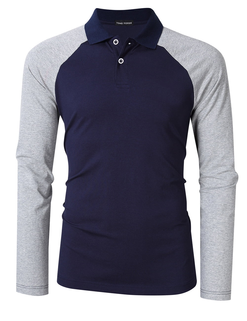 polo shirt with two horses