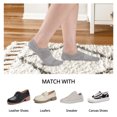 thumbnail image 4 of COOPLUS 15 Pairs Womens No Show Socks Lightweight Low Cut Non Slip Running Socks Ankle Invisible Liner Socks, 4 of 8