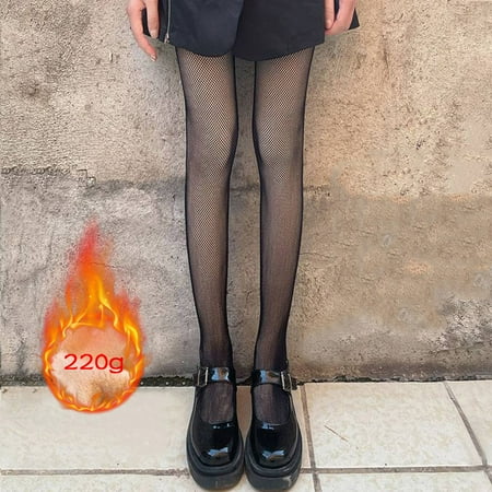 

Kiplyki Clearance Fall Socks for Women Plush Silk Stockings Bare Leg Artifact Fishing Net Stockings Thickened Bottomed Stockings