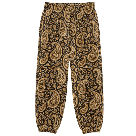 Paisley Boys Pants Kids Casual Sweatpants Joggers Toddler Sports Pants 3-10 Years