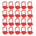 thumbnail image 4 of Chicken Waterer Cup Kit, Easy To Install Lightweight PP Safe 20Pcs Chicken Drinking Cups Rust Proof  For Pigeons For Rabbits Yellow,Red, 4 of 8