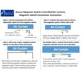 thumbnail image 2 of Awoco FM-3510L/Y-M 42" Elegant 2 Speeds 1000 CFM Indoor Air Curtain with an Easy-Install Magnetic Door Switch, 2 of 8