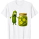 thumbnail image 1 of Funny Screaming Pickle Jar Pepino Joke Meme Humor Camiseta, 1 of 2