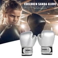 thumbnail image 1 of 2 uds guantes de boxeo guantes de lucha de esponja profesional para suministros deportivos para niños, 1 of 8