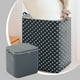 thumbnail image 4 of pstuiky Bolsa de compras plegable portátil de gran capacidad reutilizable para el supermercado para uso diario para picnic camping y almacenamiento., 4 of 6