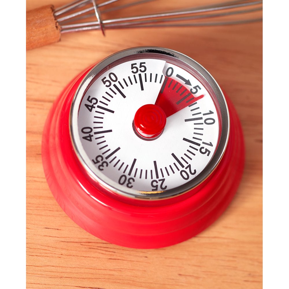 Retro Kitchen TimersRed
