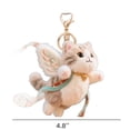 thumbnail image 3 of ZhyrZng Cat Plush Keychain for Backpack Decoration - Adorable Cloud Ribbon Embroidery Doll Bag Ornament Cat Keychain Plush with Skin Friendly Cotton Material for Daily Carry, 3 of 6