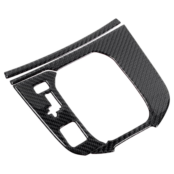 Central Control Gear Shift Panel Trim Cover for Mazda CX-9 2016-2023 Gear Shift Control Anti-Scratch Panel Sticker Carbon Fiber Black Half Pack Trim