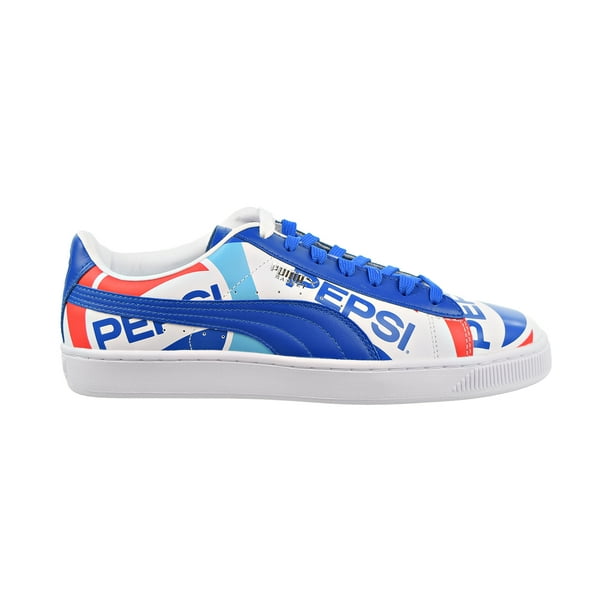 zo veel Vegetatie abortus Puma Basket X Pepsi Mens Shoes Clean Blue/Puma White 368345-01 - Walmart.com