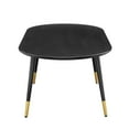 thumbnail image 2 of Vigor 47" Oval Coffee Table Black, 2 of 7