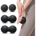 thumbnail image 1 of Trasekky Massage Ball 4 Pack, Lacrosse Ball Massage for Myofascial Release. Deep Tissue Massage Tool for Trigger Point Therapy and Tight Muscles, Muscle Relaxer, Exercise, Yoga, Black, 1 of 7