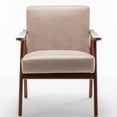 thumbnail image 4 of Wingback Living Room Chair With Stable Construction And Soft Padding Accent Cushions Classic For A Comfortable Space, 4 of 5