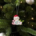 thumbnail image 4 of Hallmark Ornament 2019 Baby's First Christmas, Girl - Dated Precious Moments, 4 of 4