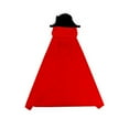 thumbnail image 4 of LEGO® Pirate 54" x 40" Hooded Throw Blanket, Polyester Faux Fur, Red, 4 of 9