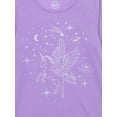 thumbnail image 2 of Wonder Nation Girls Long Sleeve Sleep Gown Pajama, Sizes 4-18 & Plus, 2 of 2