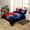 Blue Red, variant on Erosebridal Boys Gamepads Comforter Cover Twin,Video Game Bedding Twin Size,Geometric Plaid Duvet Cover Twin,Super Cozy Buffalo Bedroom Decorative(No Comforter),Reversible,3pcs