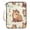 Capybara Animal and Plant, variant on Haosy Accordion File Organizer Zipper Binder 500 Sheet 6-Tab Expanding File Folder Multi-Pocket 1.2 Inch 3 Ring Doodle Love Hearts Crowns