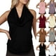 thumbnail image 1 of Suéter de maternidad,Vestido informal sin mangas con cuello en V para mujer, mezcla de poliéster, ligero y cómodo, ideal para el hogar, sopatenor, 1 of 8