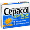 Cepacol Sore Throat Relief Extra Strength 15 mg Honey Lemon 16 Count per Box