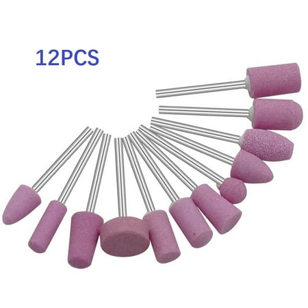 

12pcs Abrasive Mounted Stone for Rotary Tools Grinding Wheel Head Accessories