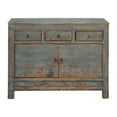 thumbnail image 5 of Welkin Reclaimed Honey Pine Sideboard in Robin's Egg Blue, 5 of 5