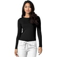 thumbnail image 3 of Adar 3 Pack Women's Comfort Long Sleeve T-Shirt/Underscrub Tee - 2903M - BRW - 3X, 3 of 7