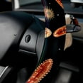thumbnail image 5 of Starfish 14.5 Inch Printing PVC Leather Car Wheel Cover Steering Wheel Cover Auto Accessories, 5 of 6