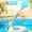 Sky Blue, variant on Lunxisen 1 Pcs Water Gun Toy High Pressure Water Blaster Outdoor Pool Beach Summer Fun Party Water Fight Splash Game
