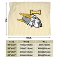 thumbnail image 3 of University Of Idaho Ultra-Soft Micro Fleece Blanket Multi-Size Flannel Blanket, 3 of 7