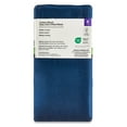 thumbnail image 4 of Mainstays 300 Thread Count Easy Care Blue Cove Cotton Blend Percale Fitted Bed Sheet, King, 4 of 8