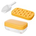 thumbnail image 3 of Bandeja para cubitos de hielo con tapa, fabricante de cubitos de hielo para el hogar, moldes para cubitos de hielo de calidad alimentaria para cócteles, whisky, bebidas frías, 3 of 13