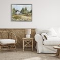 thumbnail image 3 of Stupell Industries Traditional Barn Field Landscape Gray Floating Frame Canvas Art, 21 x 17, by Susan Winget, 3 of 8
