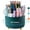 Dark Green, variant on Lolocor Desk 360 Degree Rotating Pencil Holder, 5 Count，White