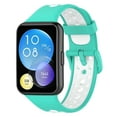 thumbnail image 1 of Silicone Wristbands Adjustable Smartwatch Wrist Strap Replacement Bands Compatible For  Watch Fit2 Replacement Bands Compatible For  Watch FIT2 Breathable Silicone Wristbands Dual, 1 of 7