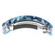 thumbnail image 5 of Acetato pasador francés primavera titular grande Clip para el cabello horquilla regalo Azul + gris Hugo Barrette de clip para el cabello para las mujeres, 5 of 6