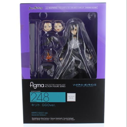 Sword Art Online Ii Figma Action Figure Kirito Gun Gale Online Version Walmart Com Walmart Com