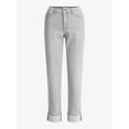 thumbnail image 4 of Sofia by Sofia Vergara Women's Beatrix Relaxed Boyfriend Jeans, Multiple Inseams, Sizes 0-20, 4 of 4