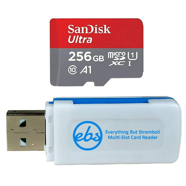 Sandisk 256gb Sdxc Micro Ultra Memory Card Works With Motorola Moto G7 G7 Play G7 Plus G7 Power Includes Adapter Sdsquar 256g Gn6ma Bundle With 1 Everything But Stromboli Combo Card Reader Walmart Com