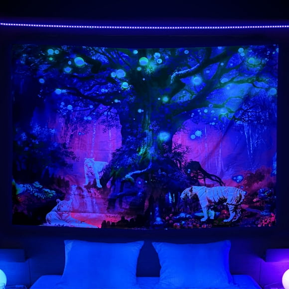 Black Light Tapestry