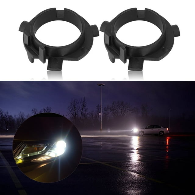 Durable 2Pcs H7 Led Headlight Adapter Led Retainer Retainer Holder H7 Led Adapter For K4 Sorento Greenway Sportage