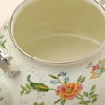 thumbnail image 6 of Vintage Style Enameled Tea Kettle, 84oz Teapot with Floral Pattern, Colorful Porcelain Enamel Tea Kettle, for Stovetop, Home Kitchen Decor, 6 of 8