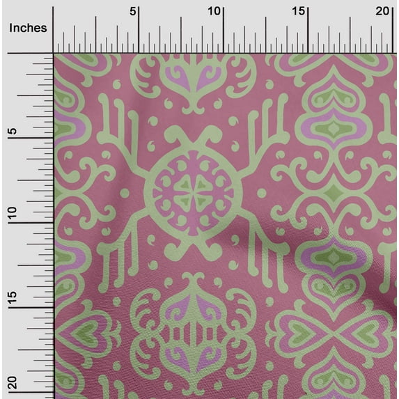 oneOone Viscose Chiffon Pink Fabric Block Diy Clothing Quilting Fabric Print Fabric By Yard 42 Inch Wide