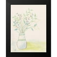 thumbnail image 2 of Lee, Judson 12x14 Black Modern Framed Museum Art Print Titled - Floral Leaf Arrangement, 2 of 5
